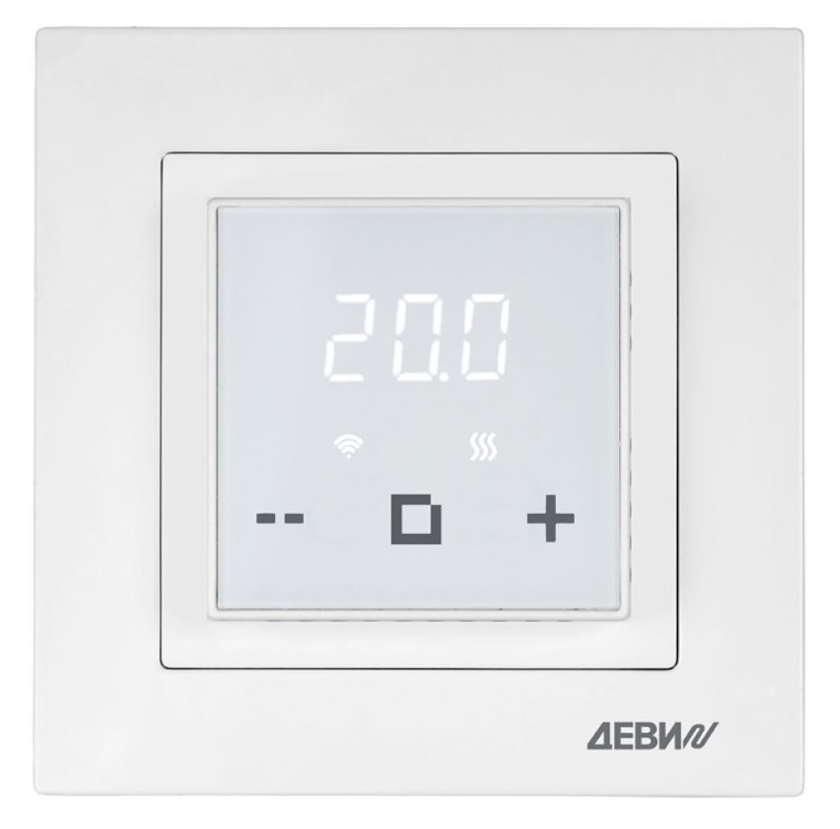 Терморегулятор ДЕВИ Classy Wi-Fi программируемый белый