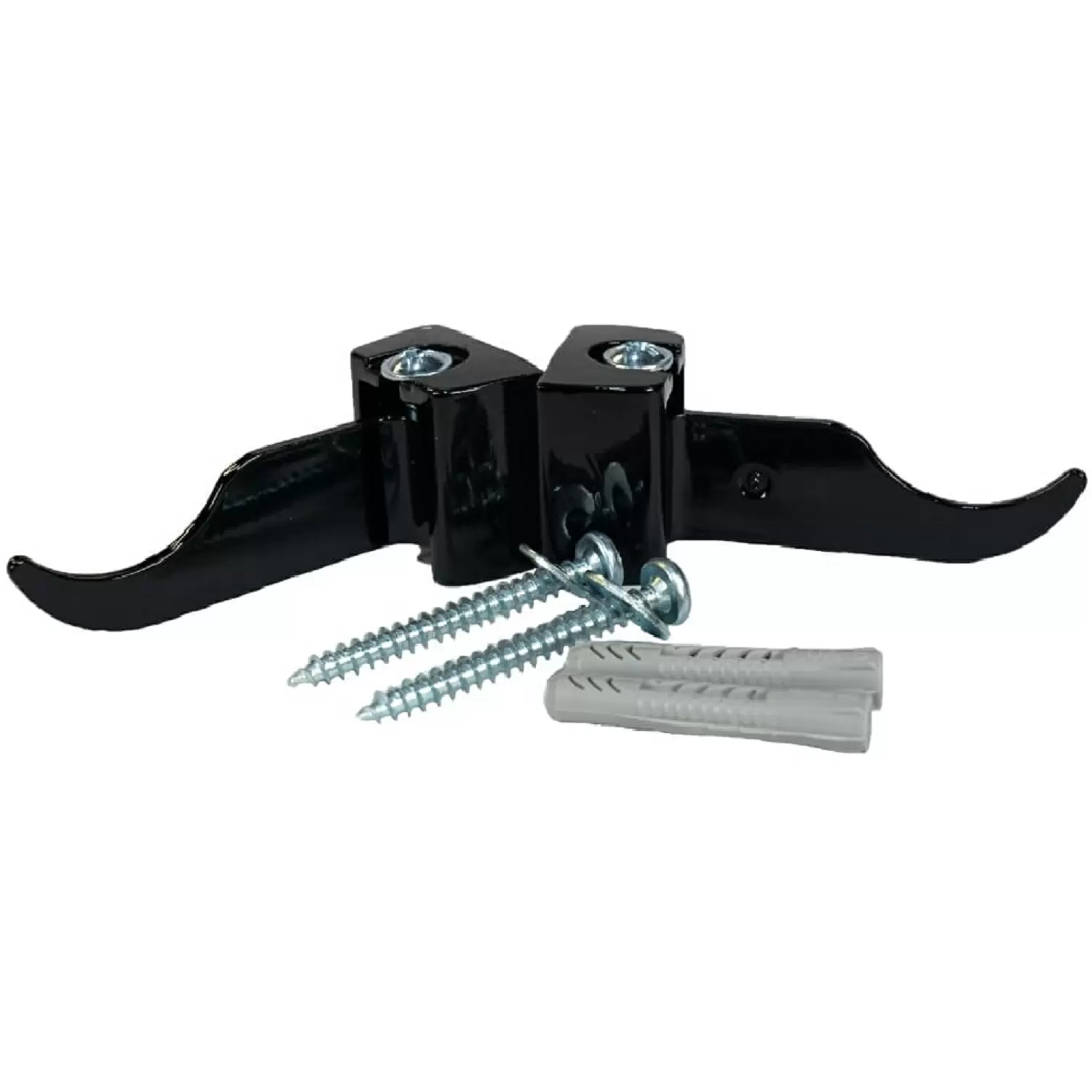 Комплект кронштейнов настенных регулируемых Rifar черный / RAL 9005