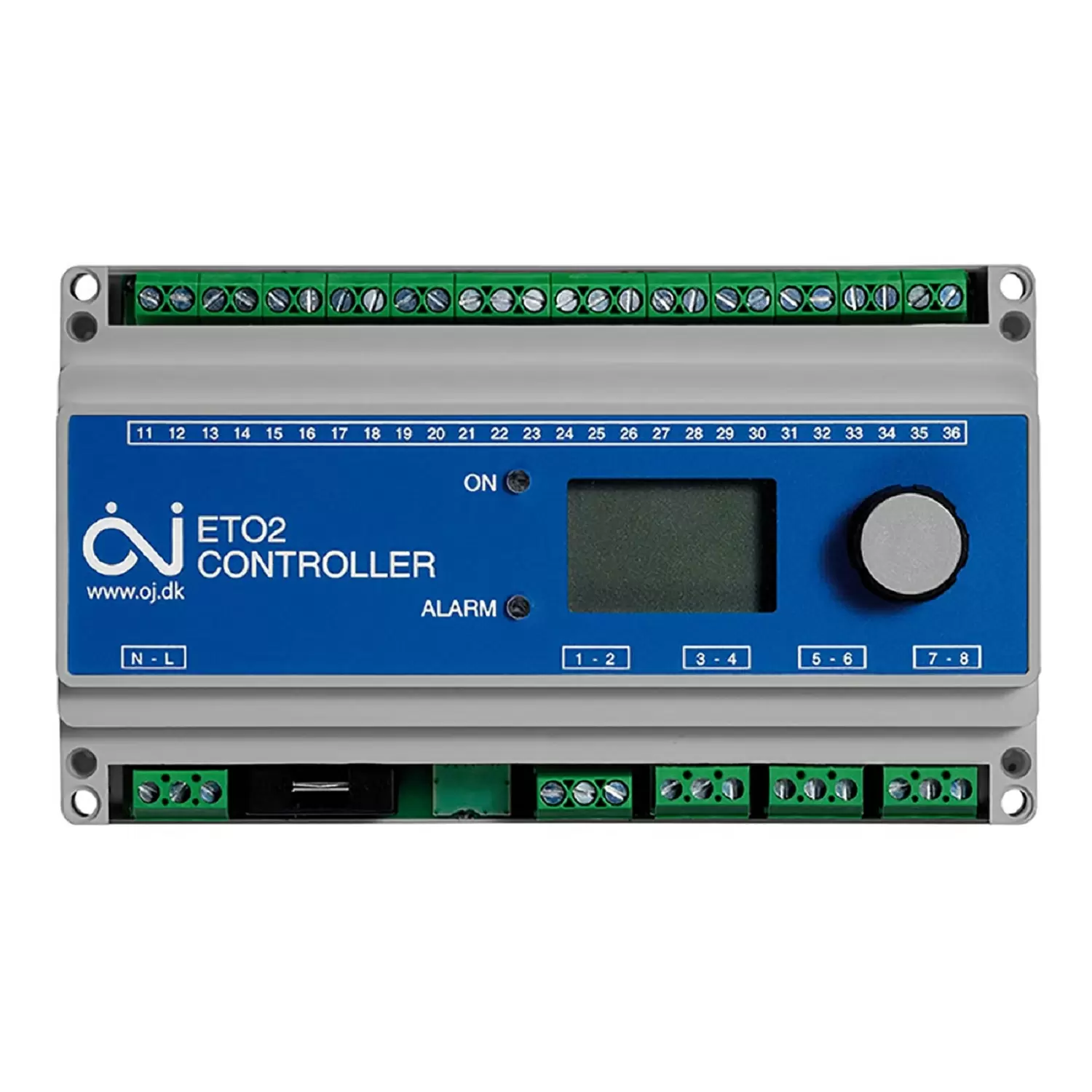 Двузонный терморегулятор-метеостанция OJ Electronics ETO2-4550