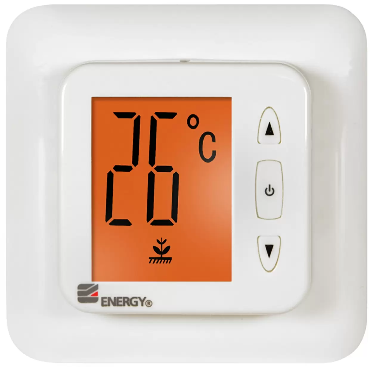 Терморегулятор Energy электронный TK02 белый