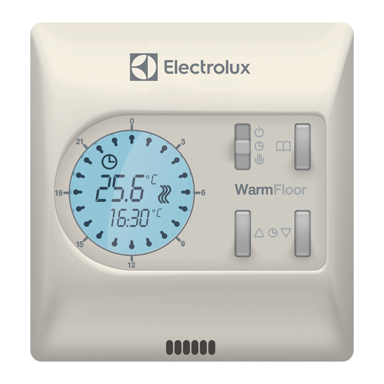Терморегулятор Electrolux программируемый с ЖК дисплеем ETA-16 Avantgarde слоновая кость