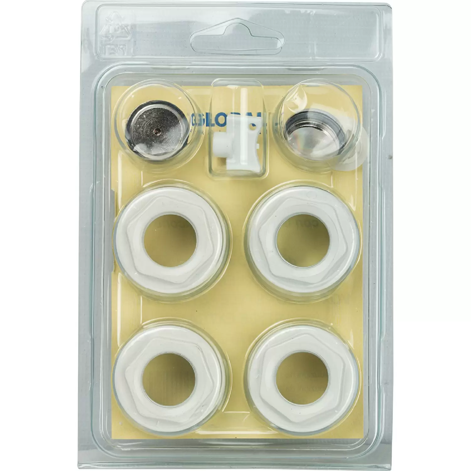 Монтажный комплект для радиатора Global KIT 1/2" белый