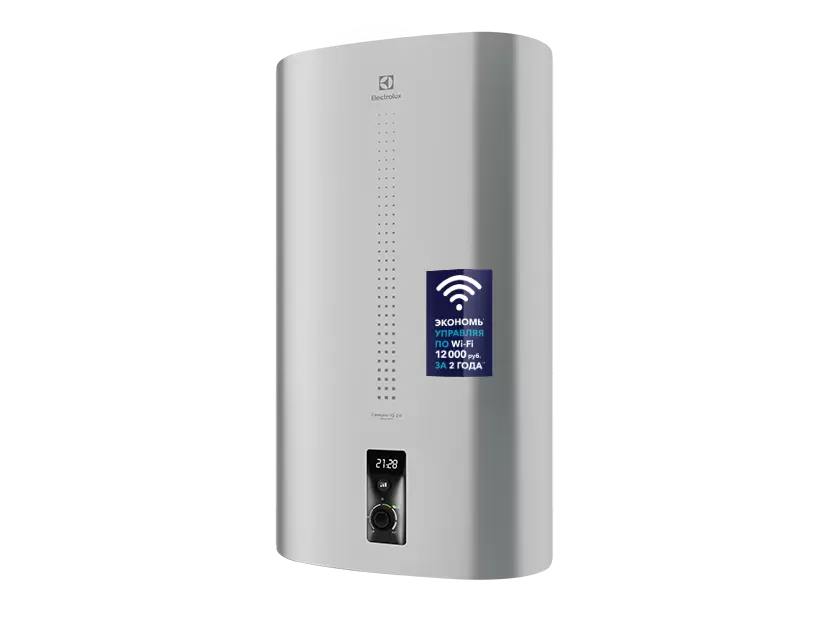 Водонагреватель накопительный Electrolux Centurio IQ 2.0 100 с USB-разъёмом Silver