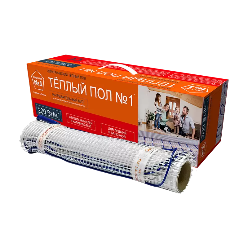 Нагревательный мат повышенной мощности First Heat ТСП-720-3,6