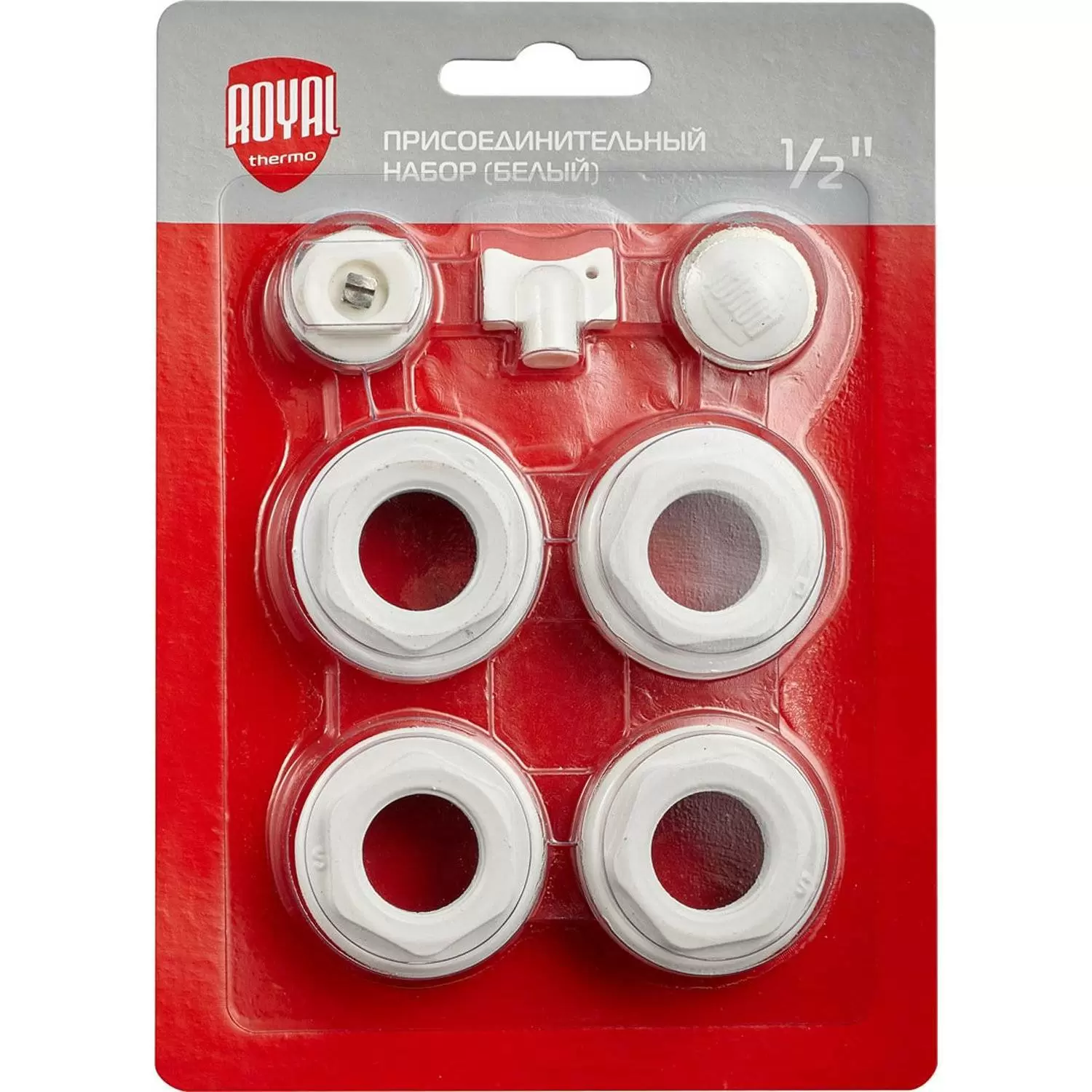 Монтажный комплект для радиатора Royal Thermo 1/2" белый