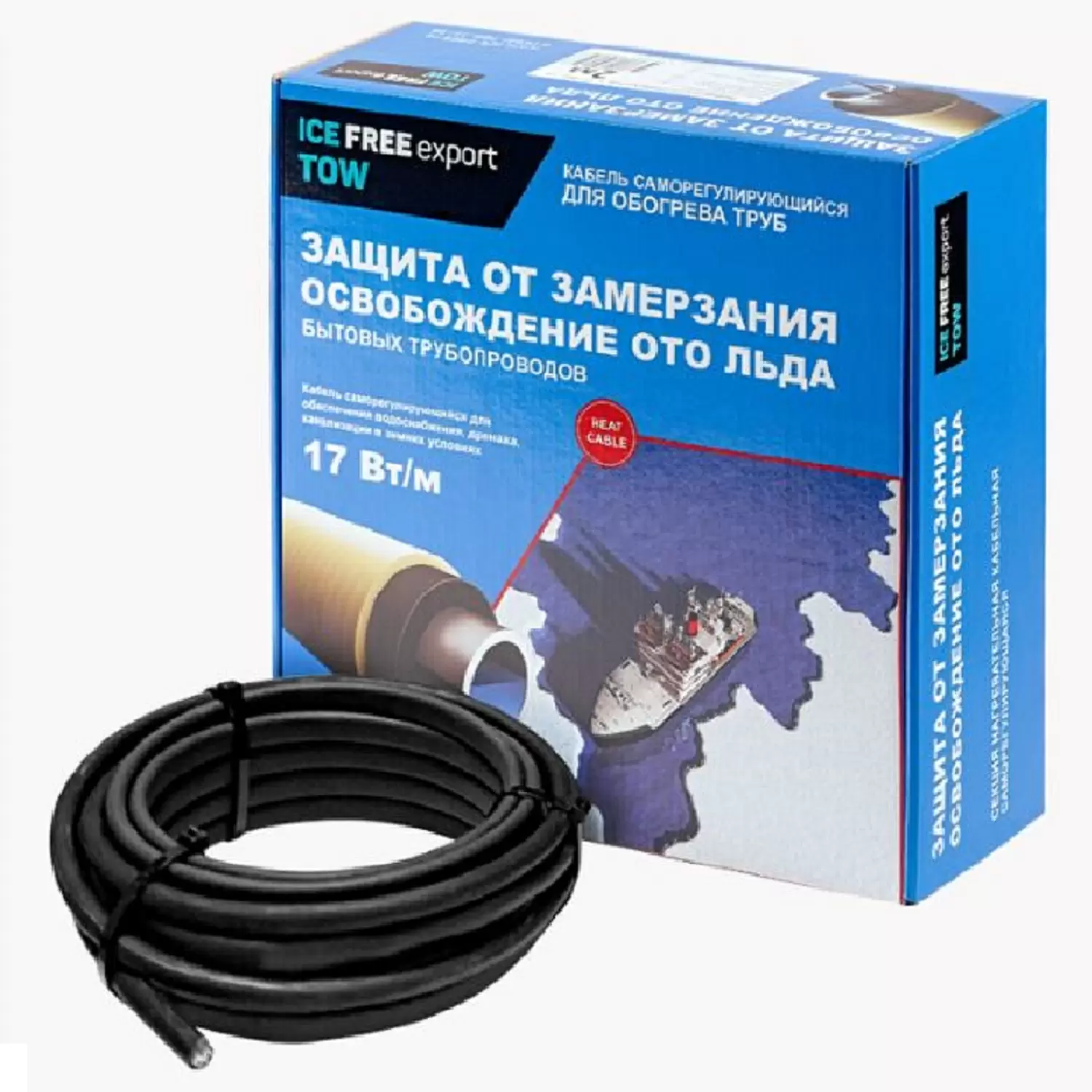 Нагревательная секция на трубу Ice Free T-17-008-1,5 