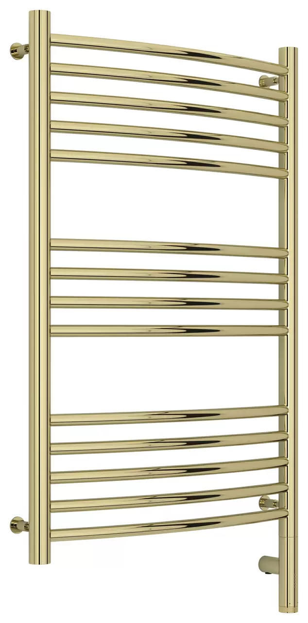 Полотенцесушитель электрический Сунержа Богема 3.0 выгнутая 800х500  МЭМ правый Шампань