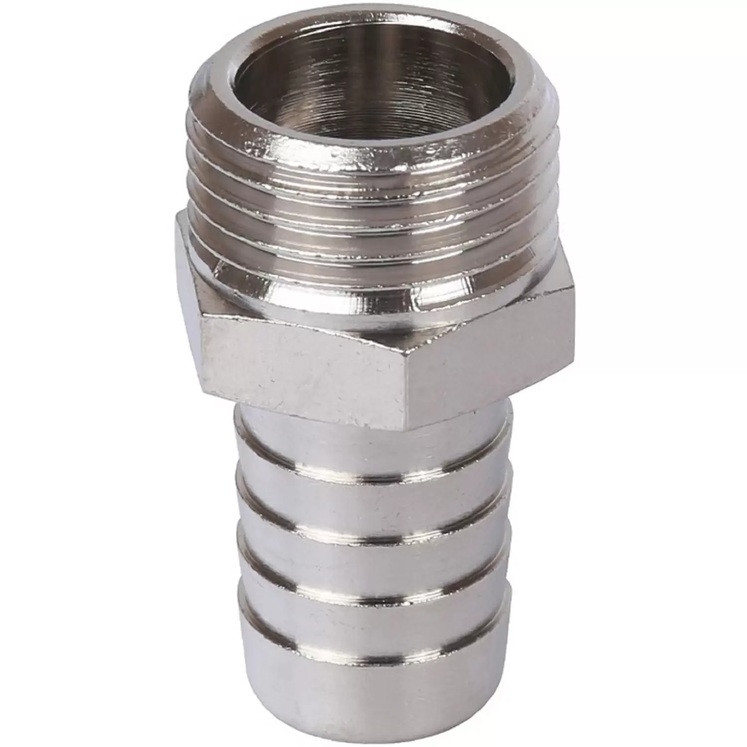 Stout штуцер НР никелированный 1/2"x20