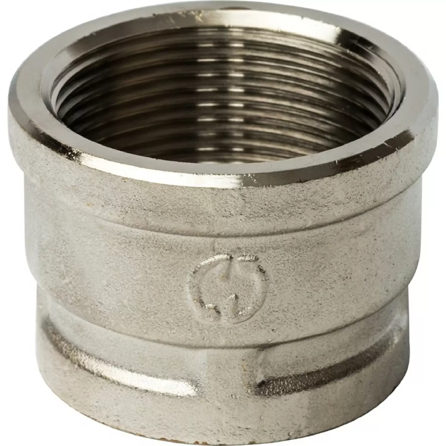 Stout муфта ВВ переходная никелированная 1/2"x3/8"