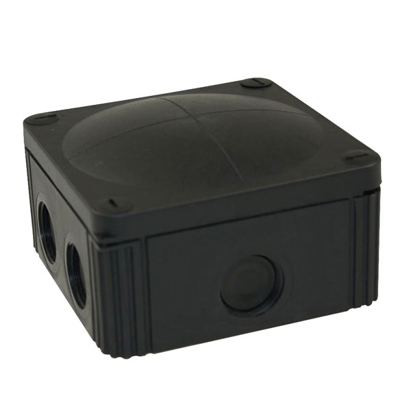 Коробка распределительная WISKA COMBI 407/5 BK (95х95х60), IP 66/67, с клеммником, черная