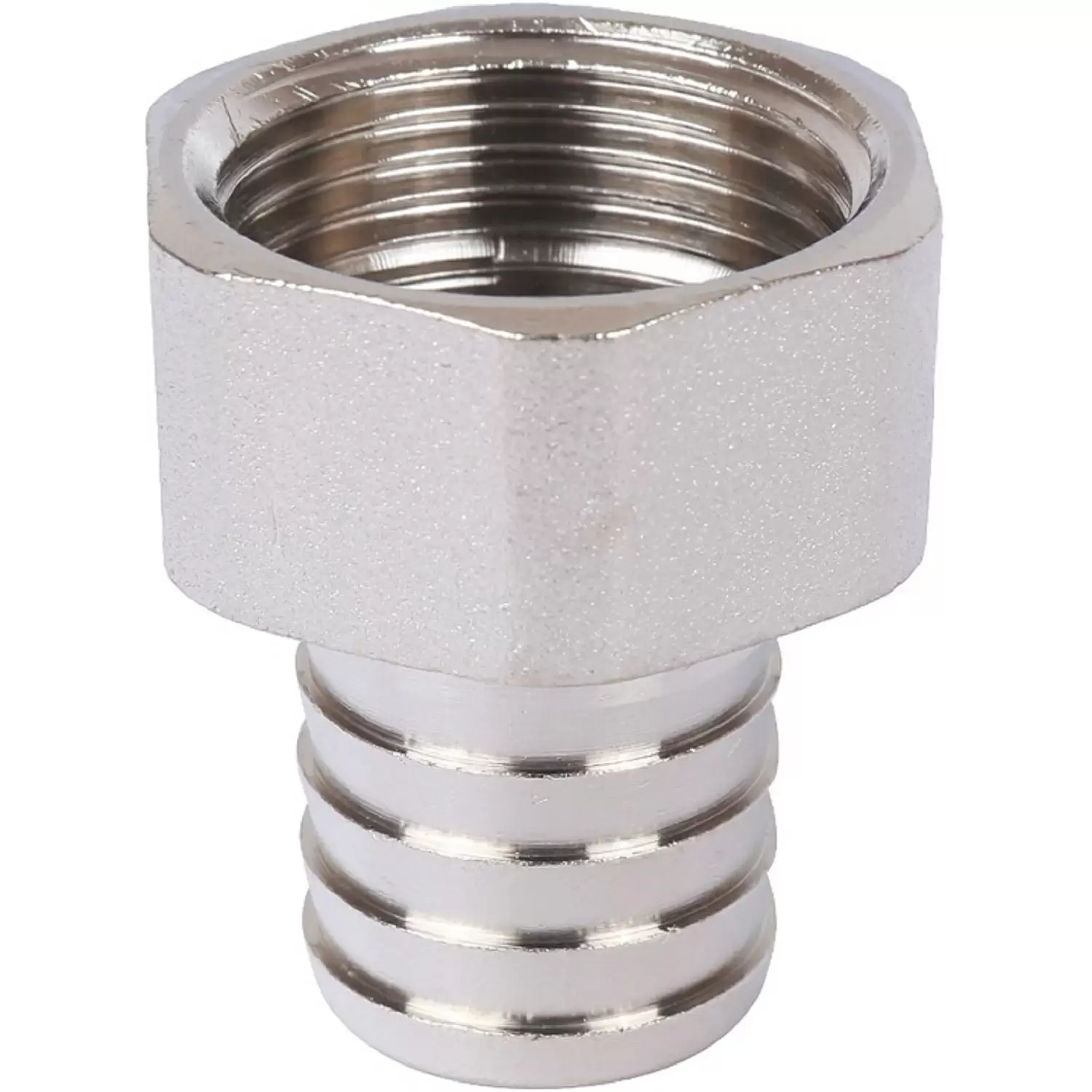 Stout штуцер ВР никелированный 1"x30
