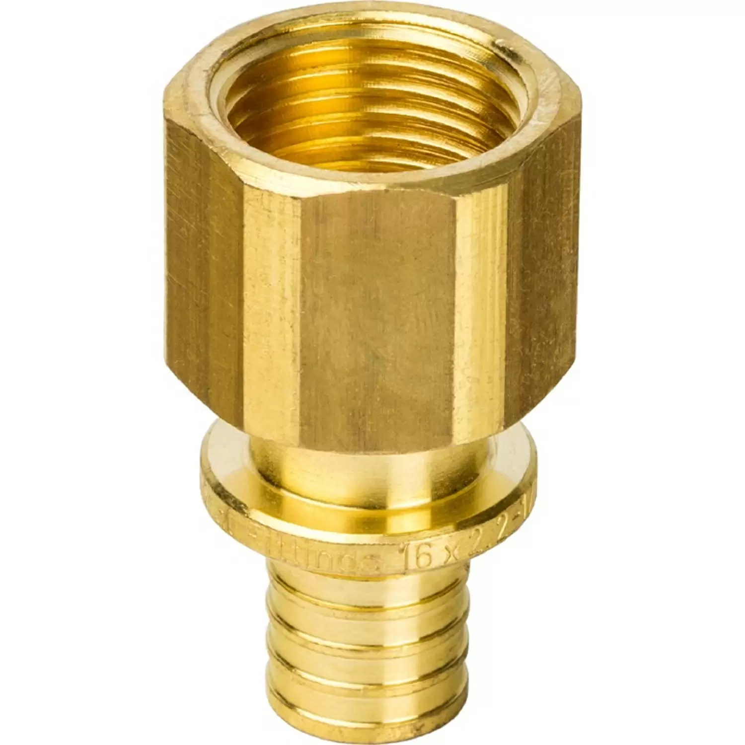 Переходник Stout с внутренней резьбой 16xG 1/2" для труб из сшитого полиэтилена 
