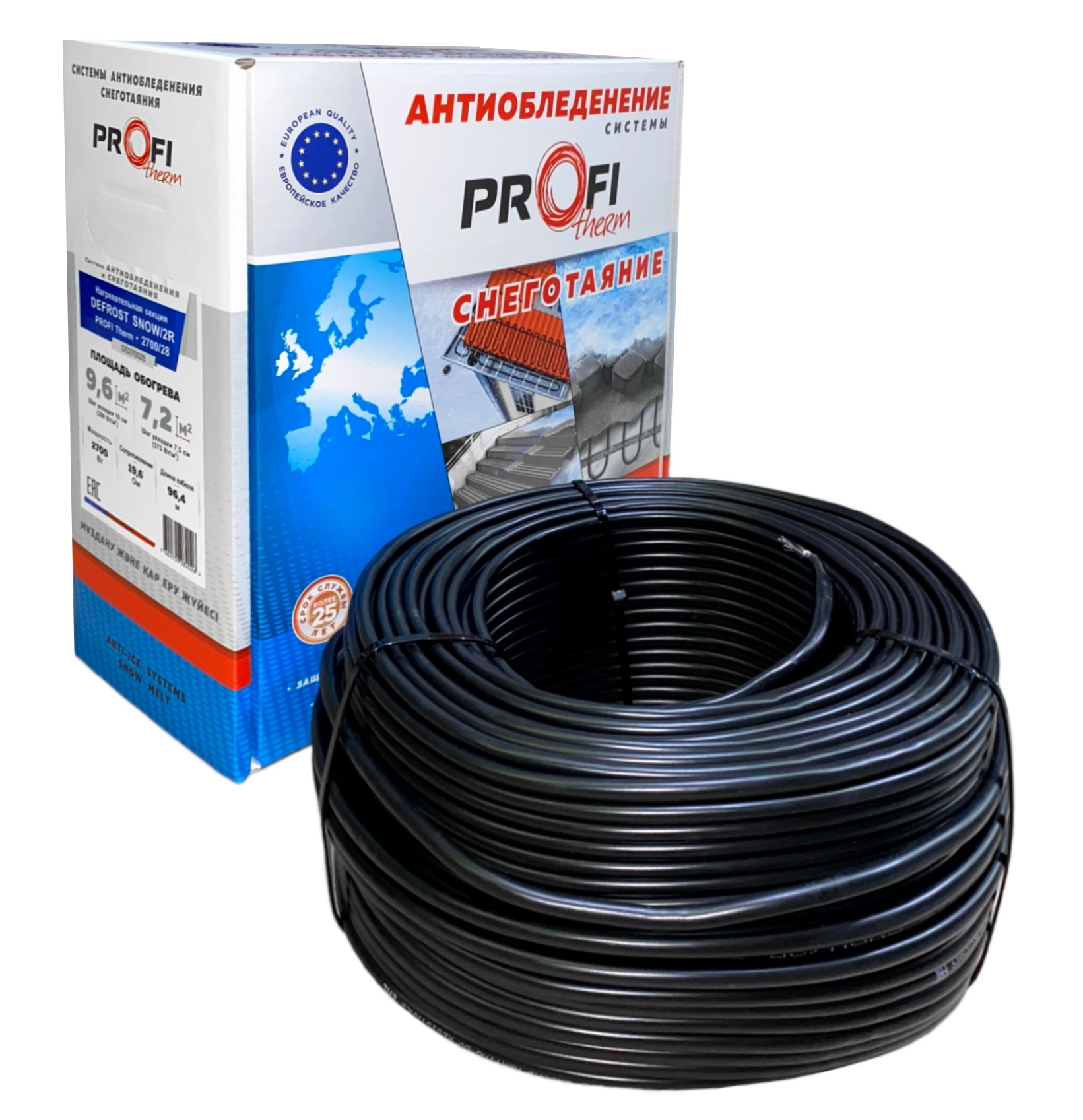 Нагревательная секция DEFROST SNOW/2R PROFI Therm 440/28 (15,7 м)