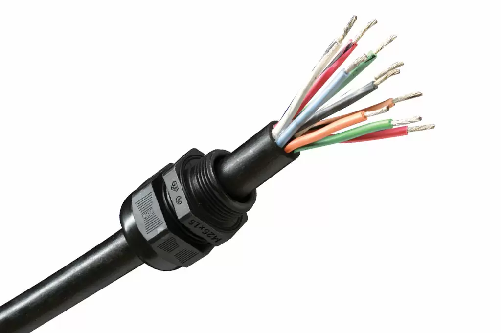 Ввод для небронированного кабеля, пластик M25 V-TEC EX