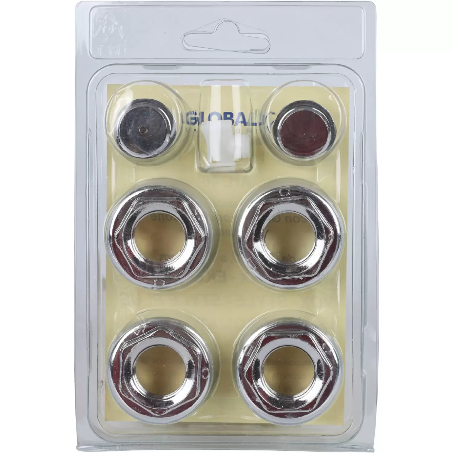 Монтажный комплект для радиатора Global KIT 3/4" хром