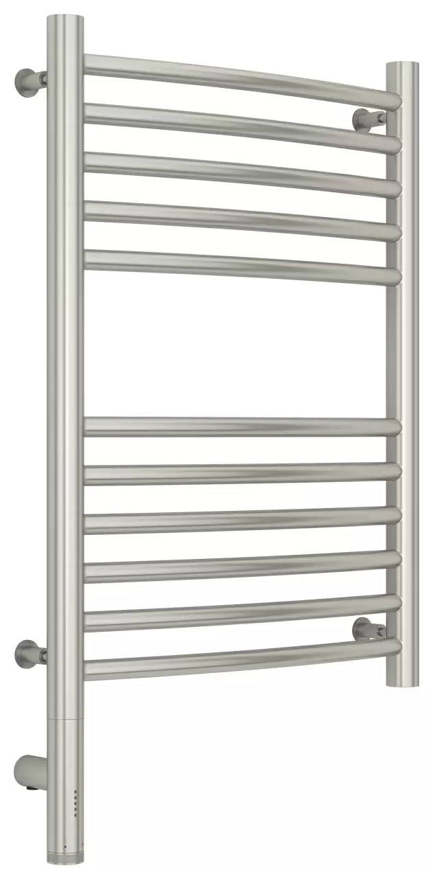 Полотенцесушитель электрический Сунержа Богема 3.0 выгнутая 600х400  МЭМ левый Сатин