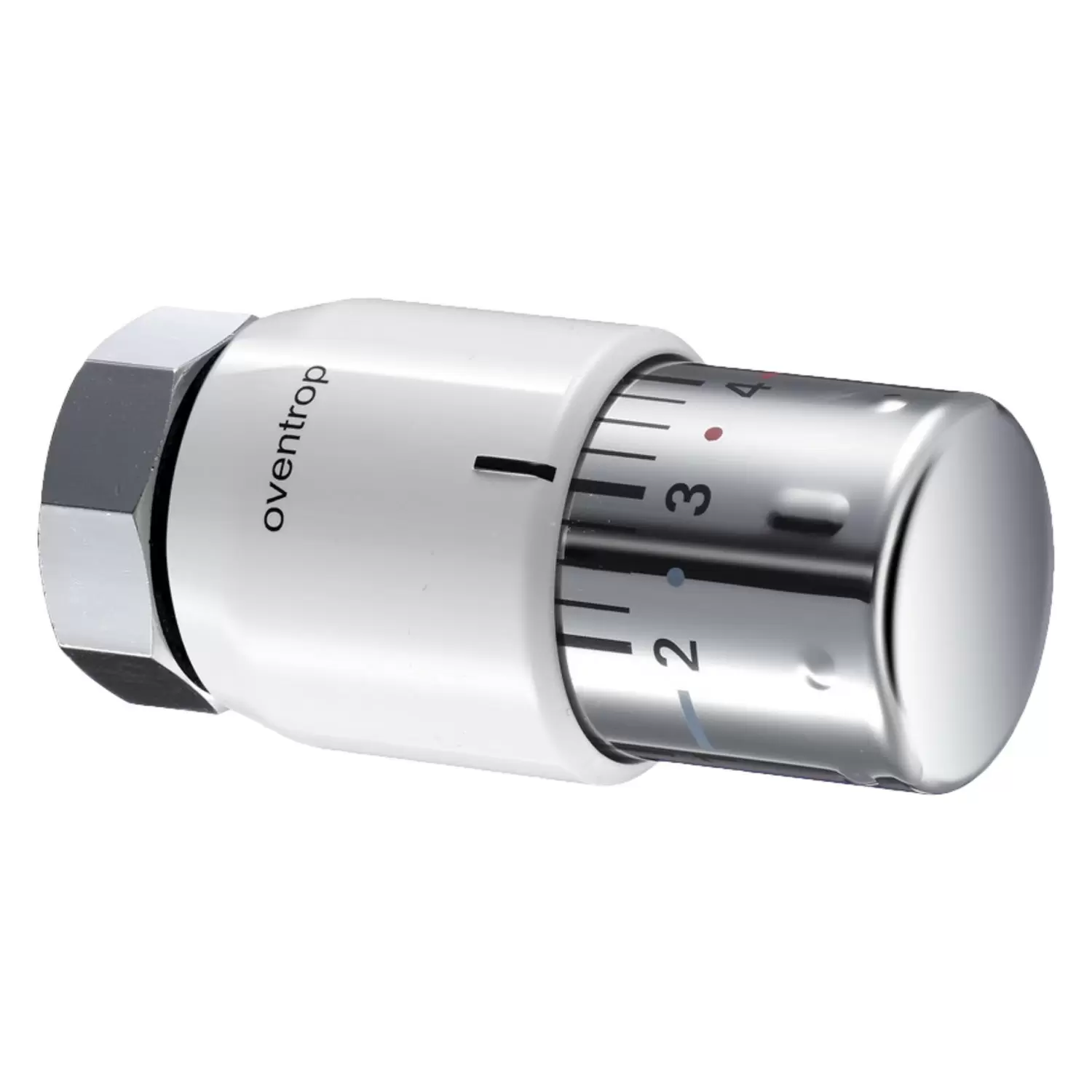 Термоголовка Oventrop UNI SH M30x1,5 белая с хромом арт.1012065