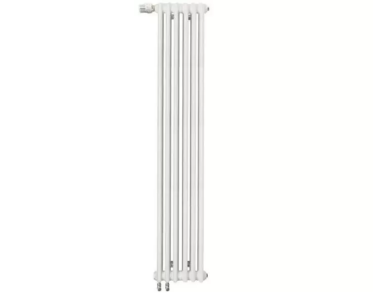 Стальной трубчатый радиатор Zehnder Completto 2180/04 секций с нижней подводкой V001 1/2" белый
