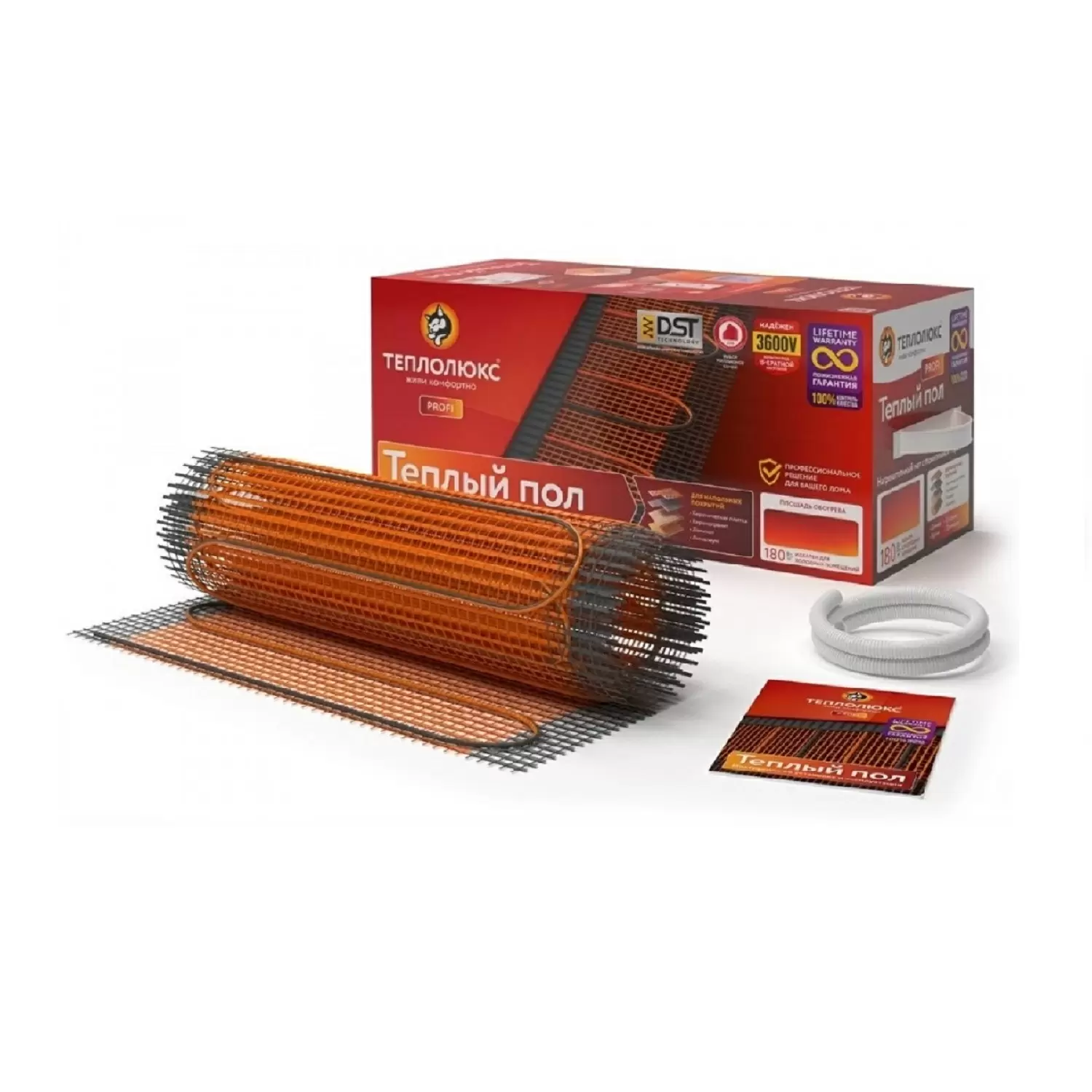 Мат нагревательный "Теплолюкс" ProfiMat 450 Вт/2,5 кв.м