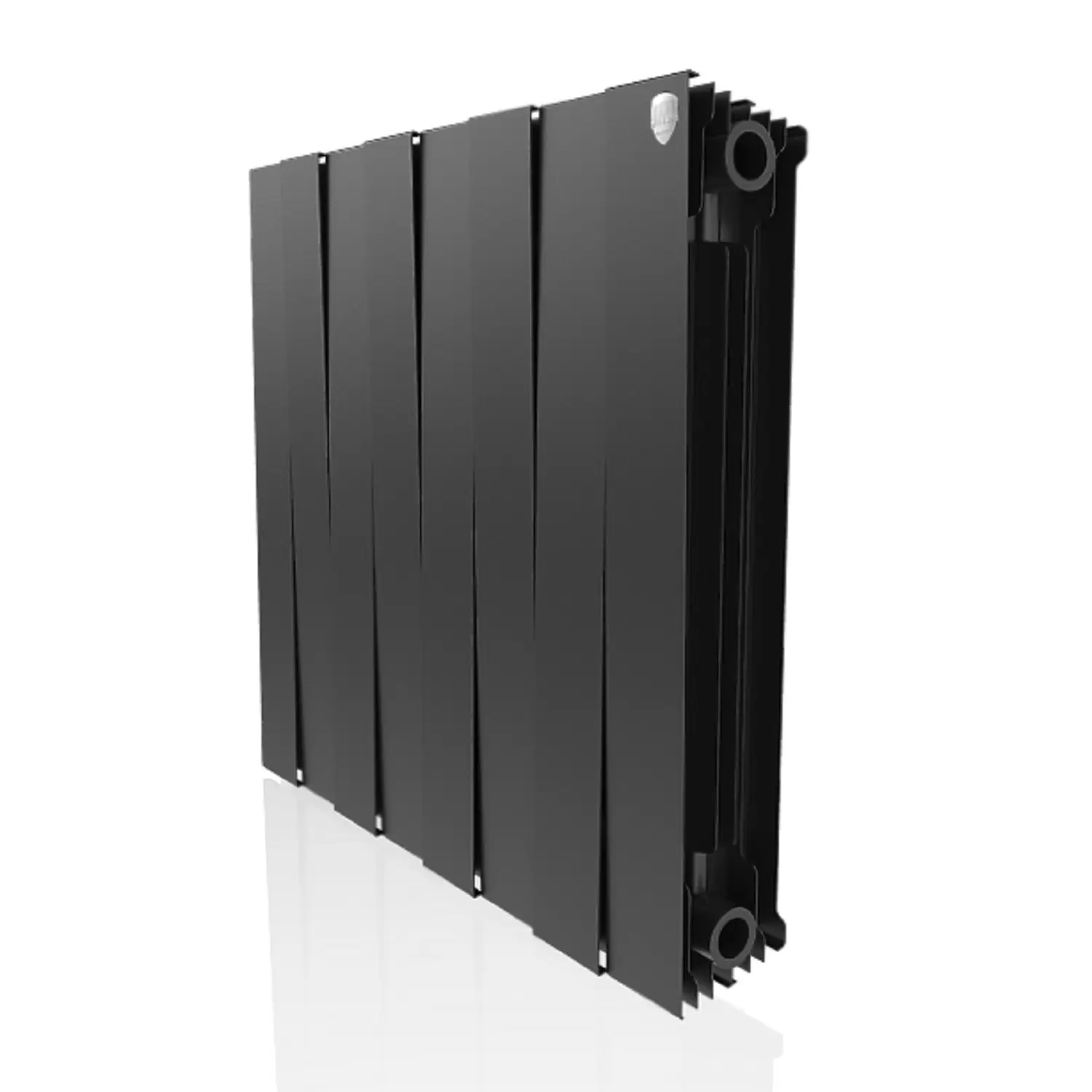 Радиатор биметаллический Royal Thermo PianoForte 500 /Noir Sable/ 8 секций
