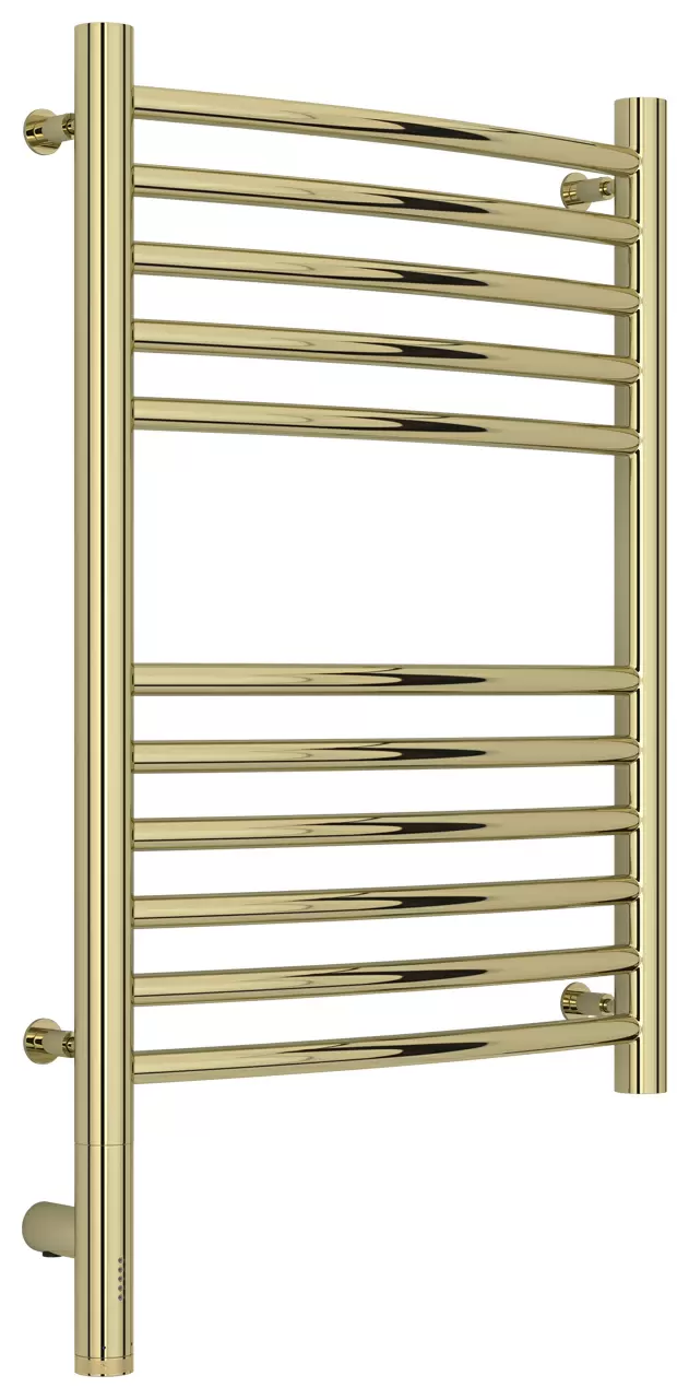 Полотенцесушитель электрический Сунержа Богема 3.0 выгнутая 600х400  МЭМ левый Шампань