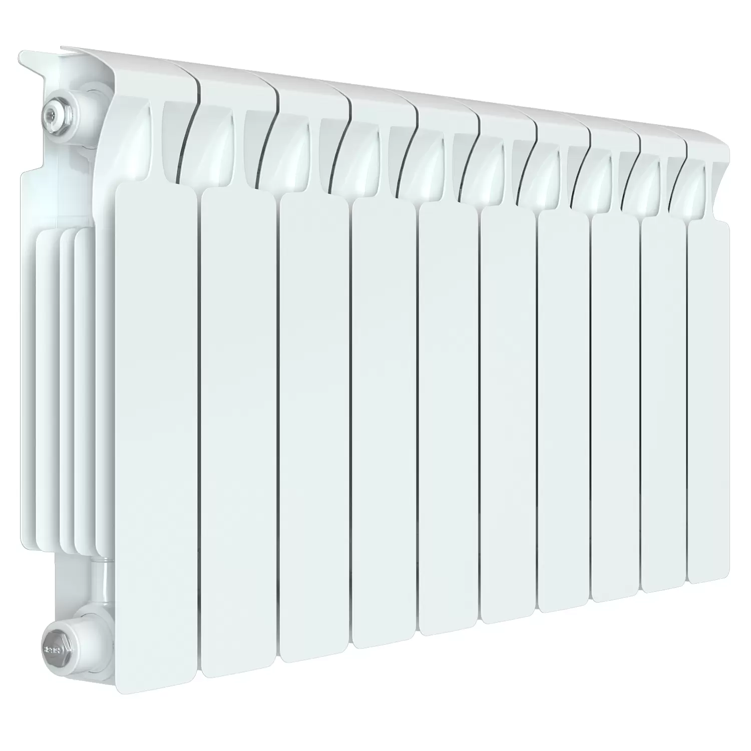 Радиатор биметаллический Rifar Monolit 350 / 10 секций