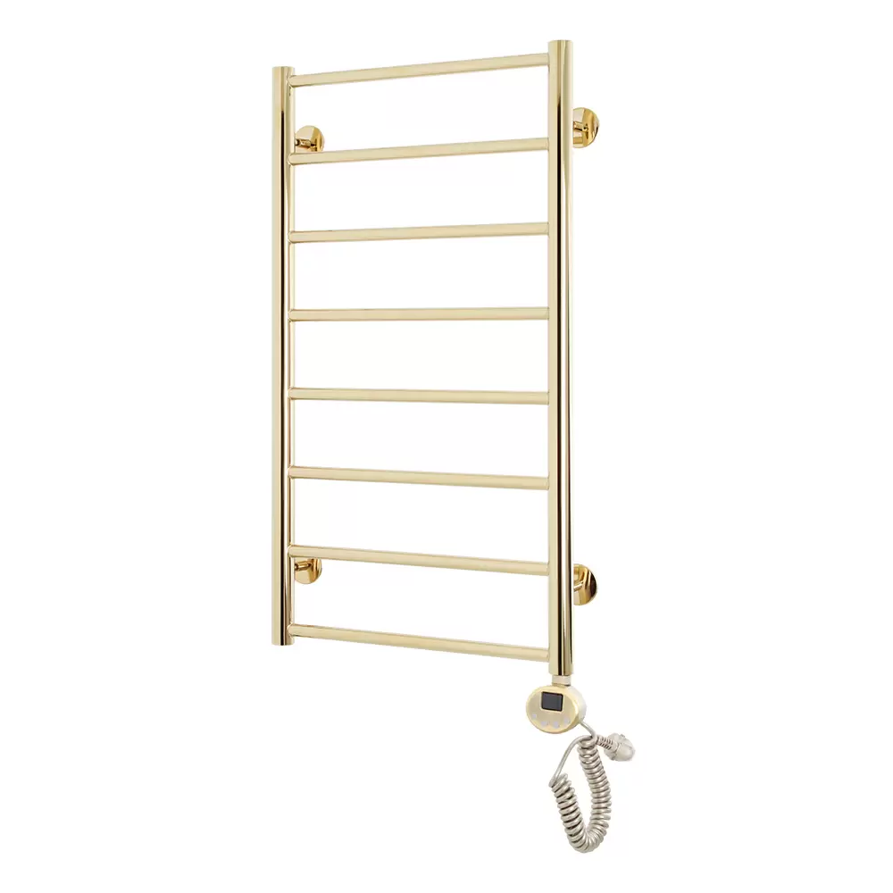 Электрический полотенцесушитель Domoterm Медея П8 400x800 ER золото