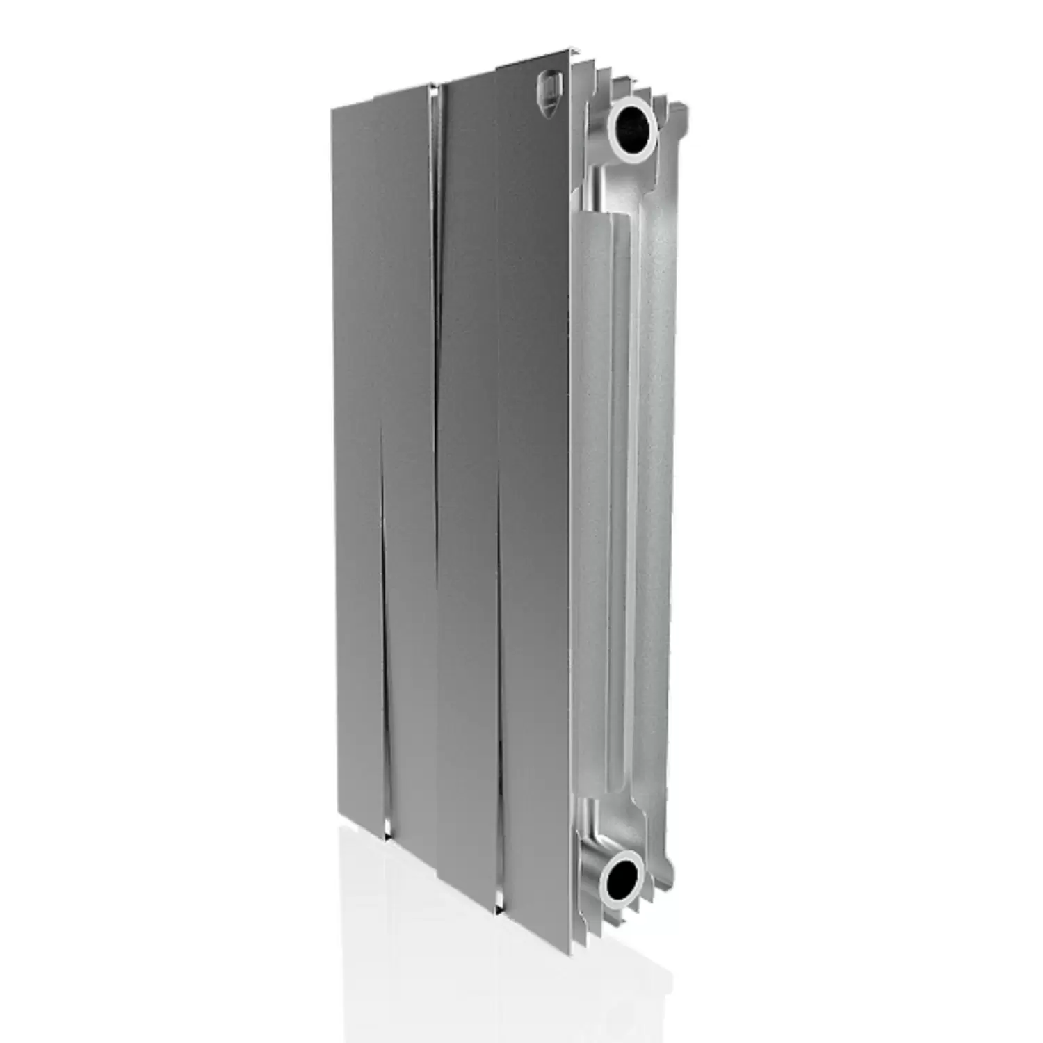 Радиатор биметаллический Royal Thermo PianoForte 500 /Silver Satin/ 4 секции