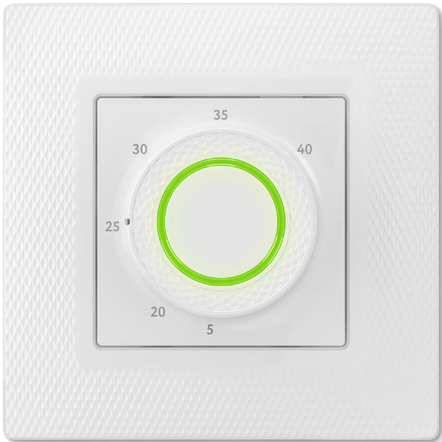 Терморегулятор Теплолюкс механический LumiSmart 25 белый