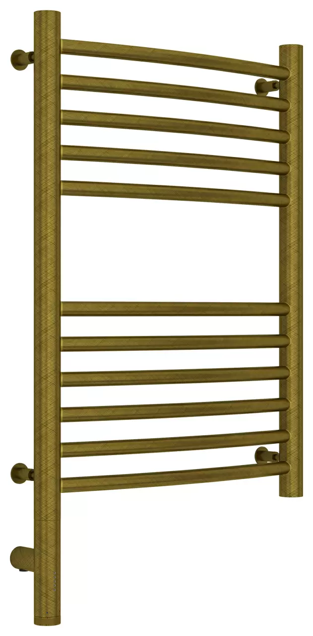 Полотенцесушитель электрический Сунержа Богема 3.0 выгнутая 600х400  МЭМ левый Состаренная бронза