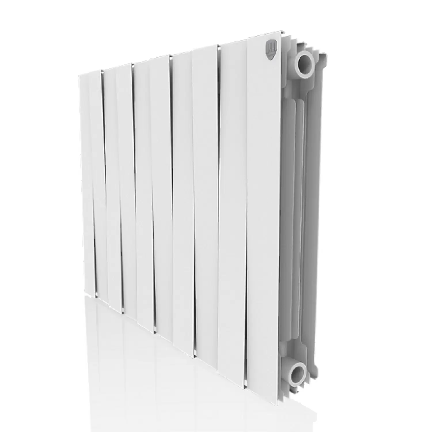 Радиатор биметаллический Royal Thermo PianoForte 500 /Bianco Traffico/ 10 секций