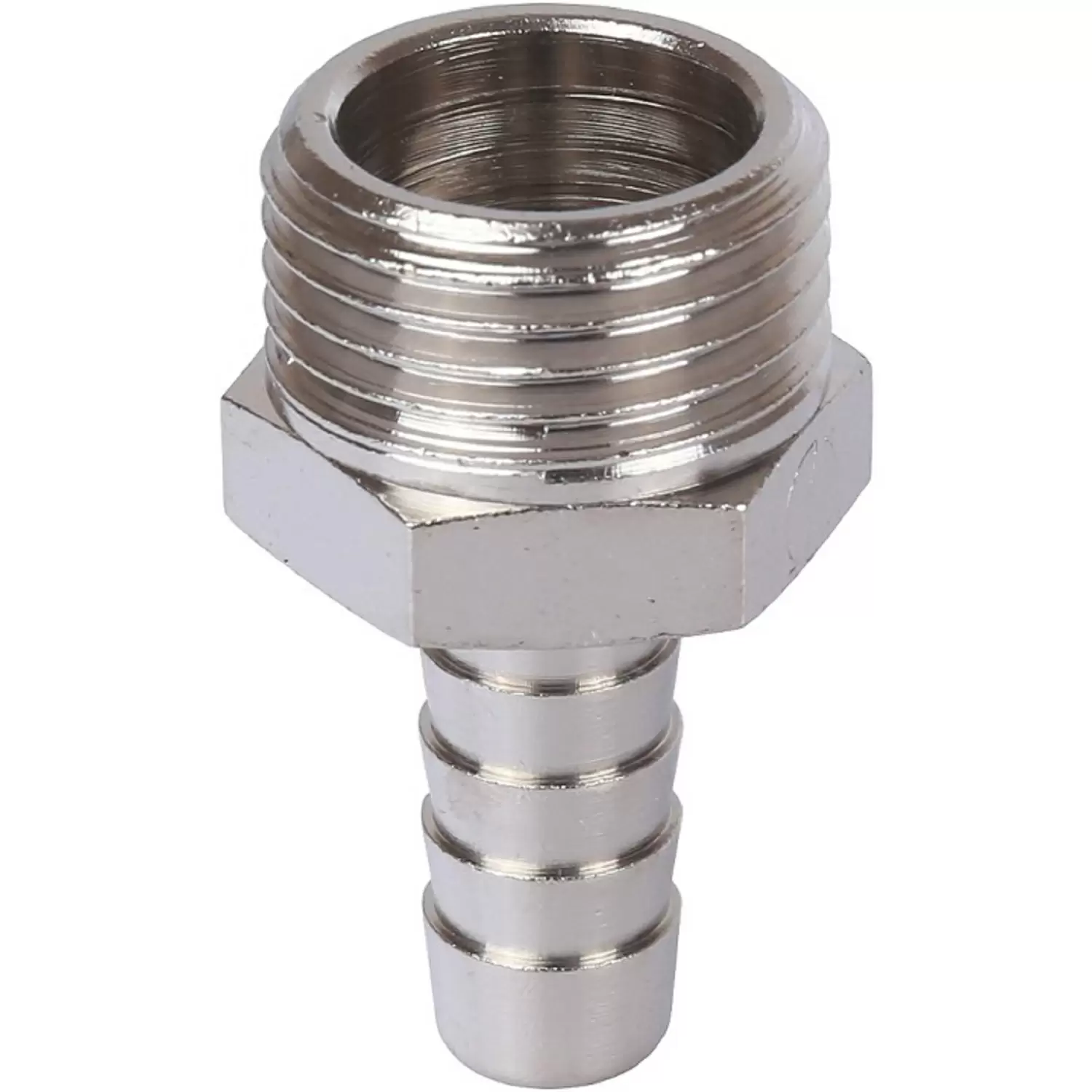 Stout штуцер НР никелированный 1/2"x12