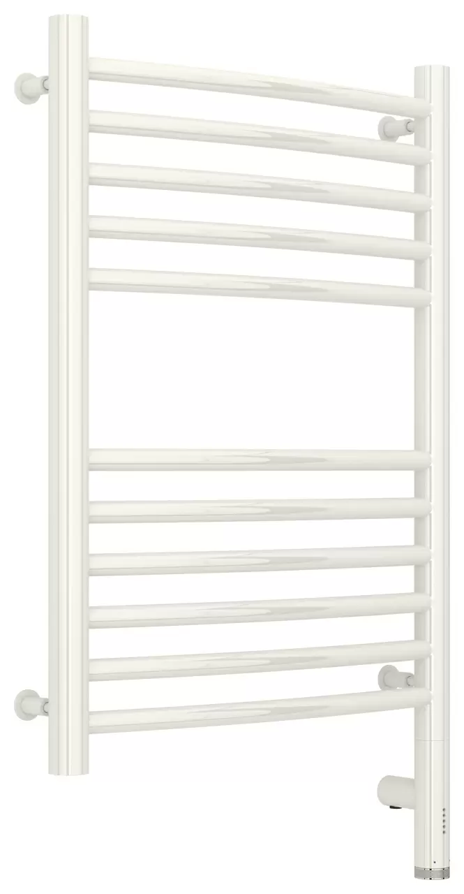 Полотенцесушитель электрический Сунержа Богема 3.0 выгнутая 600х400  МЭМ правый Белый