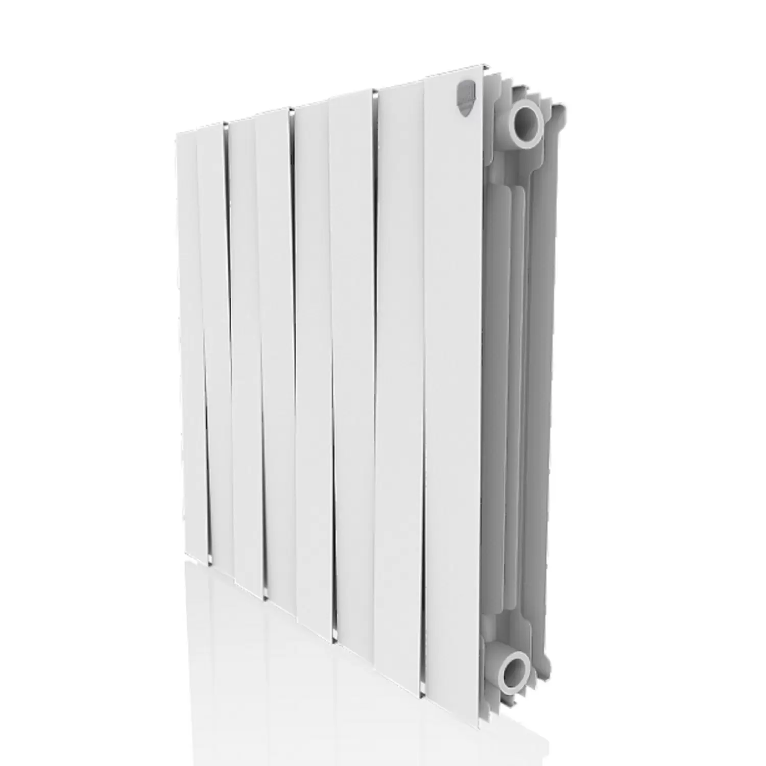 Радиатор биметаллический Royal Thermo PianoForte 500 /Bianco Traffico/ 8 секций