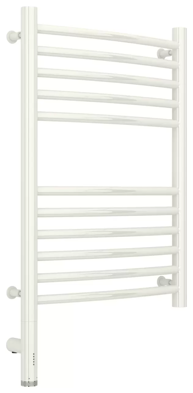 Полотенцесушитель электрический Сунержа Богема 3.0 выгнутая 600х400  МЭМ левый Белый