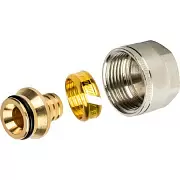Резьбозажимное соединение Stout 16x2,0х3/4" для труб PEX