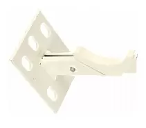 Кронштейн Zehnder регулируемый L=68-91 мм от стены, белый RAL 9016