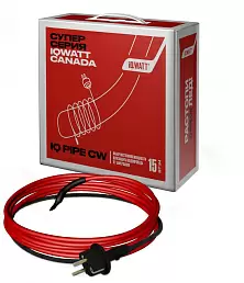 Нагревательная секция на трубу IQ PIPE CW - 10 m 