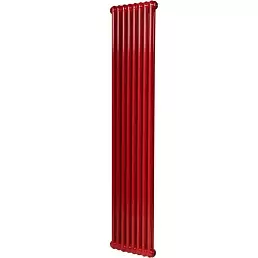 Стальной трубчатый радиатор IRSAP TESI 21800 8 секций Красный боковое подключение 3/4"