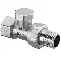 Вентиль Oventrop "Combi 2" на обратную подводку прямой 1/2" art.1091162