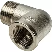 Stout угольник НВ никелированный 1 1/4"