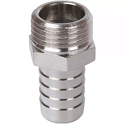 Stout штуцер НР никелированный 1/2"x16