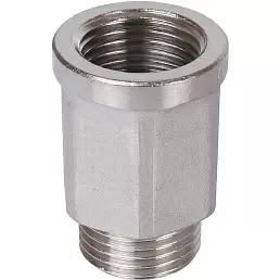 Stout удлинитель ВН шестигранный никелированный 1/2"x1/2"