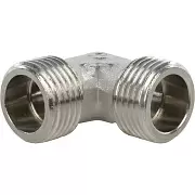 Stout угольник НН никелированный 1"