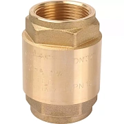 Обратный клапан Stout 1 1/4" пружинный с пластиковым седлом