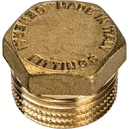 Stout заглушка НР 1"