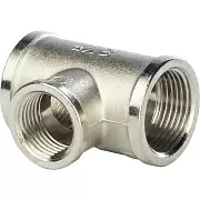 Stout тройник ВВ переходной никелированный 1"x1/2"x1"
