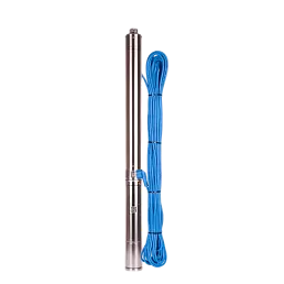 Насос скважинный Aquario ASP1,8E-50-90(P) (встроенный конденсатор, кабель 50м)