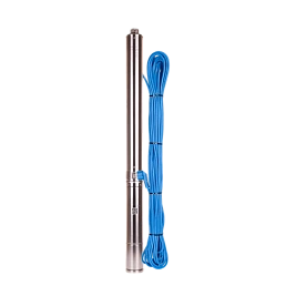 Насос скважинный Aquario ASP1E-55-75(P) (встроенный конденсатор, кабель 35м)