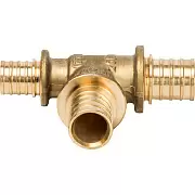 Тройник Stout переходной 20x16x16 для труб из сшитого полиэтилена 
